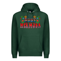 Sports Green Too busy being hermosa Premium Hoodie - FaDigitalArtStudio