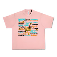 Salmon chicken typography Urban Heavy Tee - Artiststas