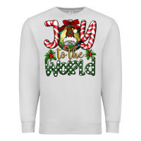 Dove Grey joy to the world Premium Sweatshirt - BundleAndBundleShop