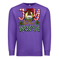 Purple joy to the world Premium Sweatshirt - BundleAndBundleShop