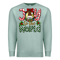 Seafoam joy to the world Premium Sweatshirt - BundleAndBundleShop