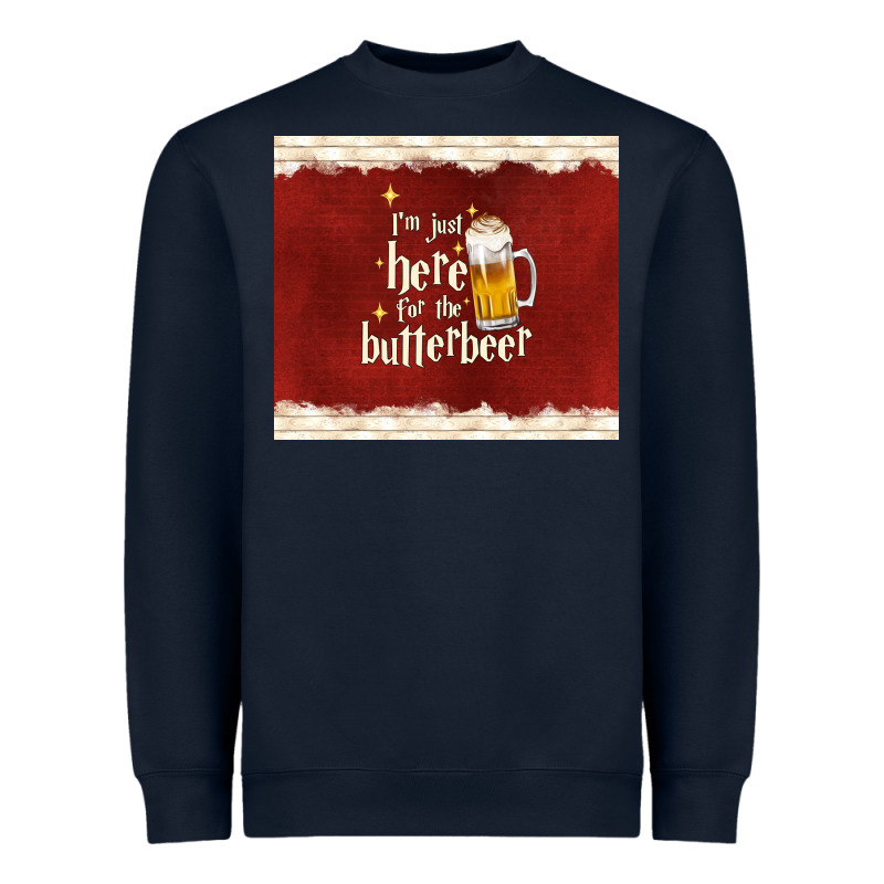 I'm Just Here For The Butterbeer Heavyweight Sweatshirt by TumblerDesignByShophia | Teevron
