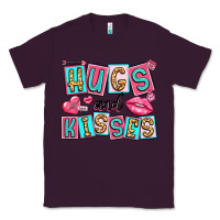 Plum hugs and kisses Classic Tee - LillyAllenDesigns