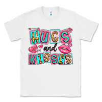 White hugs and kisses Classic Tee - LillyAllenDesigns