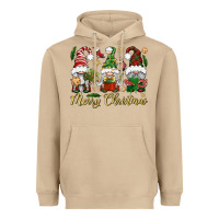 Mushroom Merry Christmas Gnomes Heavyweight Hoodie - BundleAndBundleShop