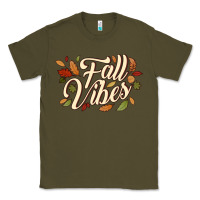 Army Green fall vibes Classic Tee - JahusDesignShop