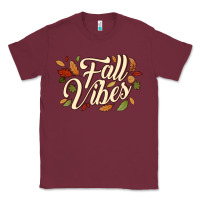 Burgundy fall vibes Classic Tee - JahusDesignShop