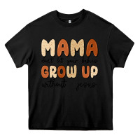 Black mama dont let your babies grow up without jesus Heavy Core Tee - MaliasSmallBusiness