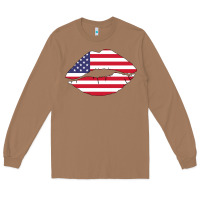 Toasted Coconut American lip Long Sleeve Tee - Bettercallsaul