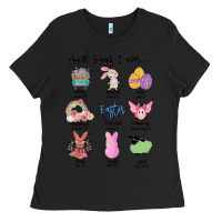 Black gos says ı am easter Ladies Tee - MaliasSmallBusiness