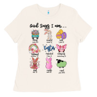 Bone gos says ı am easter Ladies Tee - MaliasSmallBusiness