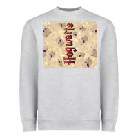 Heather Grey hogwarts with letters Heavyweight Sweatshirt - TumblerDesignByShophia