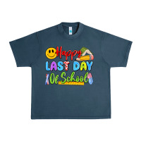 Midnight Navy happy last day of school Urban Heavy Tee - Artiststas