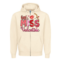 Sandshell little miss valentine Zipper Hoodie - OliviaCreatesArt
