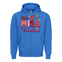 True Royal little miss valentine Zipper Hoodie - OliviaCreatesArt