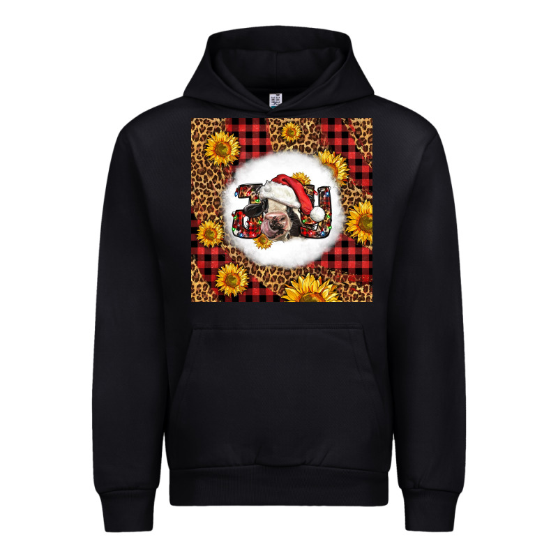 Joy Christmas Cow Urban Hoodie by LillyAllenDesigns | Teevron