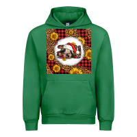 Emerald joy christmas cow Urban Hoodie - LillyAllenDesigns