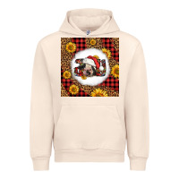 Sandshell joy christmas cow Urban Hoodie - LillyAllenDesigns