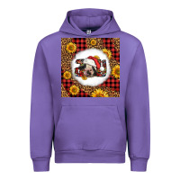 Tulip joy christmas cow Urban Hoodie - LillyAllenDesigns