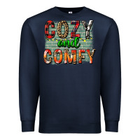 Navy cozy and comfy Premium Sweatshirt - FaDigitalArtStudio