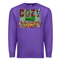 Purple cozy and comfy Premium Sweatshirt - FaDigitalArtStudio