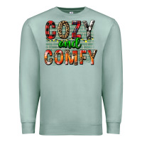 Seafoam cozy and comfy Premium Sweatshirt - FaDigitalArtStudio