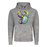 Cloud Rock Opunthia Santa Rita Cactus Vintage Hoodie - LillyAllenDesigns
