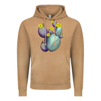 Vintage Camel Opunthia Santa Rita Cactus Vintage Hoodie - LillyAllenDesigns