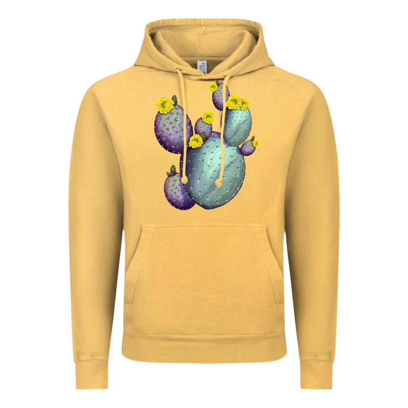 Opunthia Santa Rita Cactus Vintage Hoodie by LillyAllenDesigns | Teevron