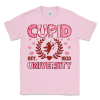 Bubblegum Pink cupid university Classic Tee - LillyAllenDesigns