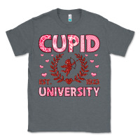 Charcoal Heather cupid university Classic Tee - LillyAllenDesigns
