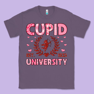 Cupid University Classic Tee Designed By Lillyallendesigns
