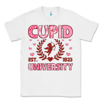 White cupid university Classic Tee - LillyAllenDesigns