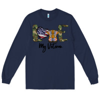 Navy My Veteran Long Sleeve Tee - Bettercallsaul