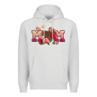 Dove Grey Valentine's Day mom Premium Hoodie - FaDigitalArtStudio