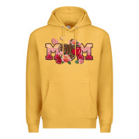 Mustard Valentine's Day mom Premium Hoodie - FaDigitalArtStudio
