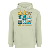 Matcha chillin' with my gnomies Heavyweight Hoodie - BundleAndBundleShop