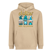 Mushroom chillin' with my gnomies Heavyweight Hoodie - BundleAndBundleShop