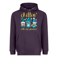 Plum chillin' with my gnomies Heavyweight Hoodie - BundleAndBundleShop