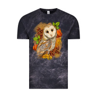 Cloud Black Fall Owl Vintage Tee - LillyAllenDesigns