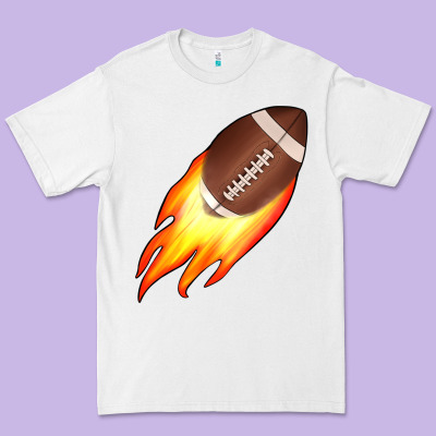 American Football Premium Tee Designed By Jahusdesignshop
