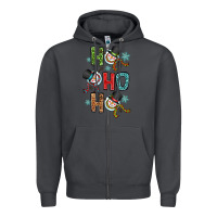 Smoke ho ho ho Zipper Hoodie - OliviaCreatesArt