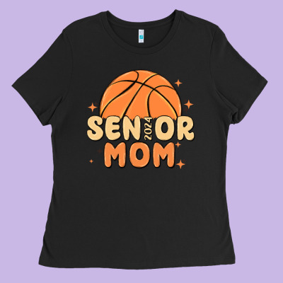 Senior Mom 2024 Ladies Tee Designed By Maliassmallbusiness