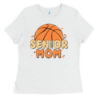 White senior mom 2024 Ladies Tee - MaliasSmallBusiness
