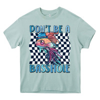 Arona dont be a basshole Heavy Core Tee - MaliasSmallBusiness