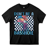 Black dont be a basshole Heavy Core Tee - MaliasSmallBusiness