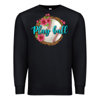Black play ball baseball Premium Sweatshirt - BundleAndBundleShop
