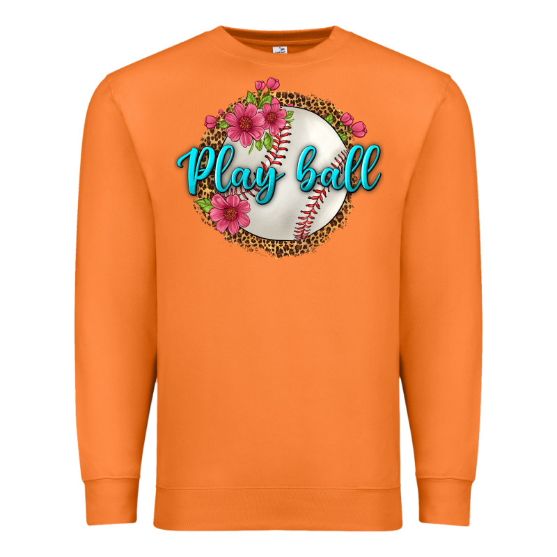 Play Ball Baseball Premium Sweatshirt by BundleAndBundleShop | Teevron