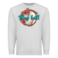 Dove Grey play ball baseball Premium Sweatshirt - BundleAndBundleShop