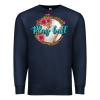 Navy play ball baseball Premium Sweatshirt - BundleAndBundleShop